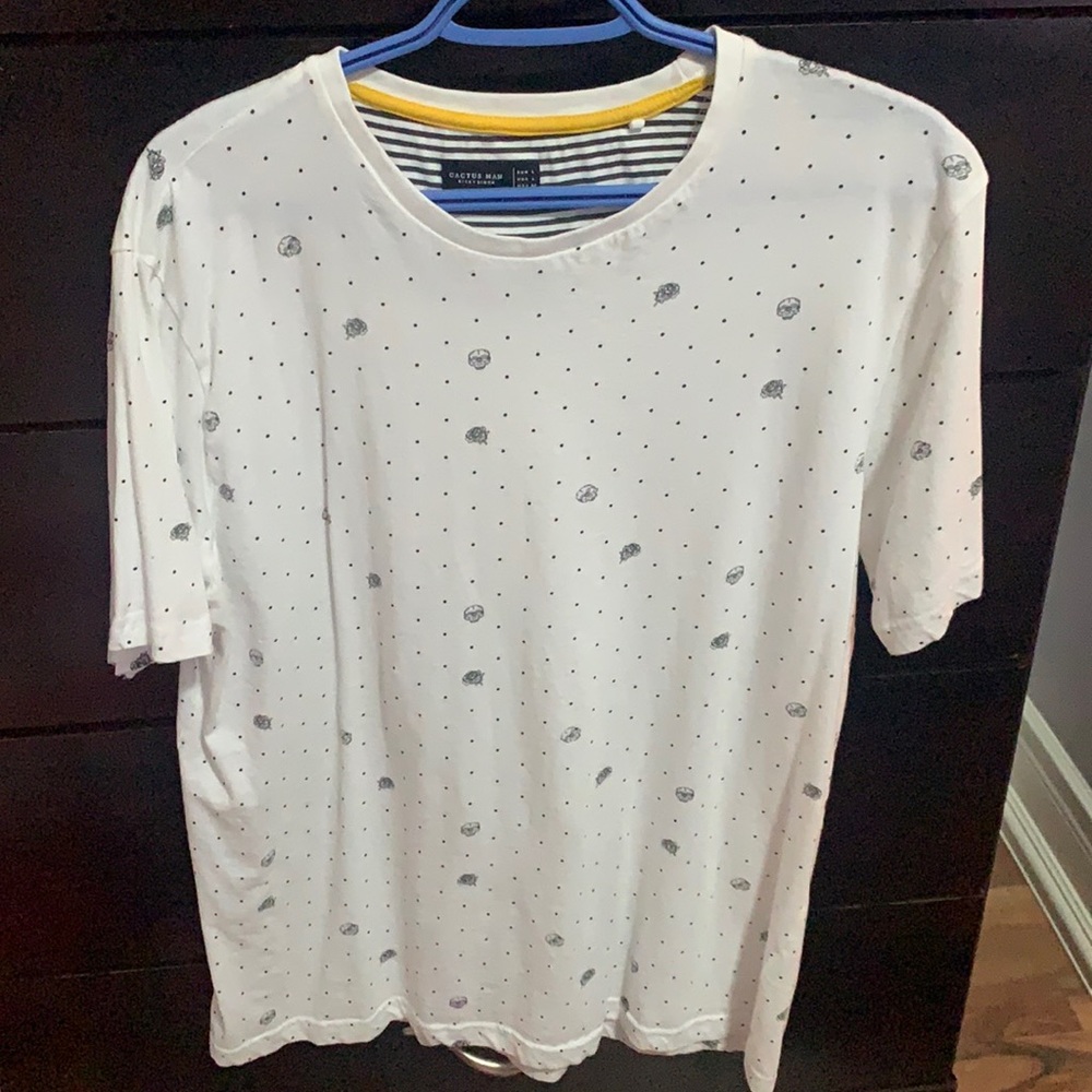 Cactus Man tshirt, size large.